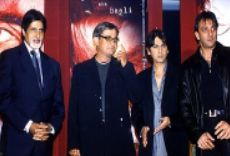 Big B, Mahesh Manjrekar, Kumar Gaurav and Sanju baba