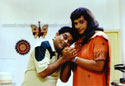 Krishna with an idea to get into the female hostel